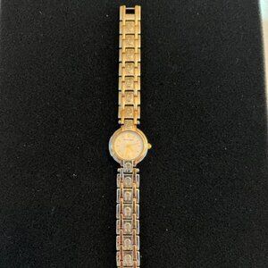 ETIENNE AIGNER | Gold- and Silver-tone Bracelet Watch-NEW Battery